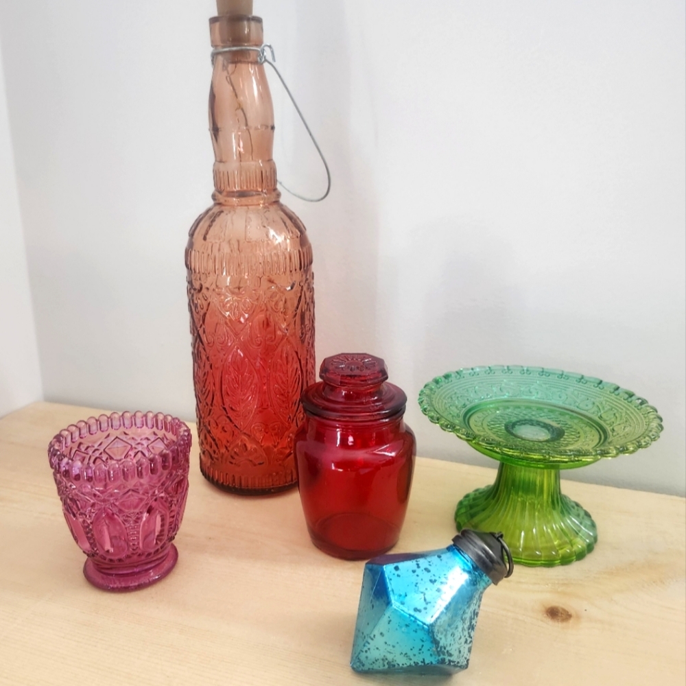Coloured Glass Decor